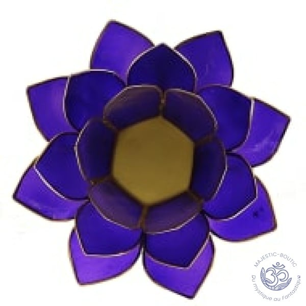 fleur de lotus indigo or