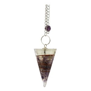 Pendule Orgonite Violet
