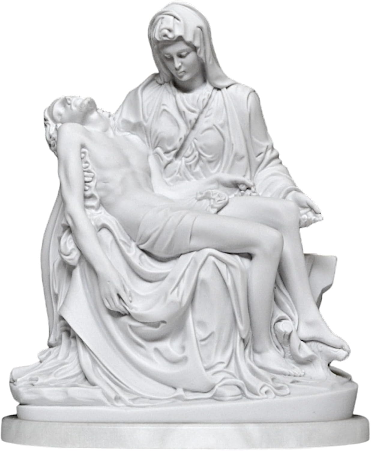 Réplique Statue La Pietà de Michel-Ange | Symbole de Compassion et d'Art Sacré | Décoration Religieuse de Luxe