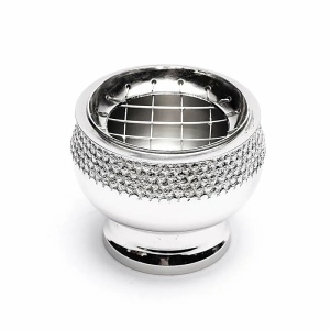 Brûle encens laiton nickelé plaqué