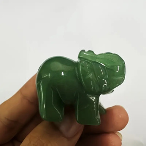 éléphant en jade