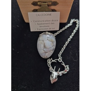 Pendule en Calcédoine