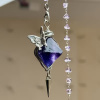 Pendule Octaèdre en Améthyste 💜 Outil de Radiesthésie et Clairvoyance