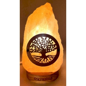 Lampe de Sel Himalaya brute Arbre de Vie 1-2KG