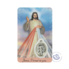 Carte Médaille JESUS MISERICORDE